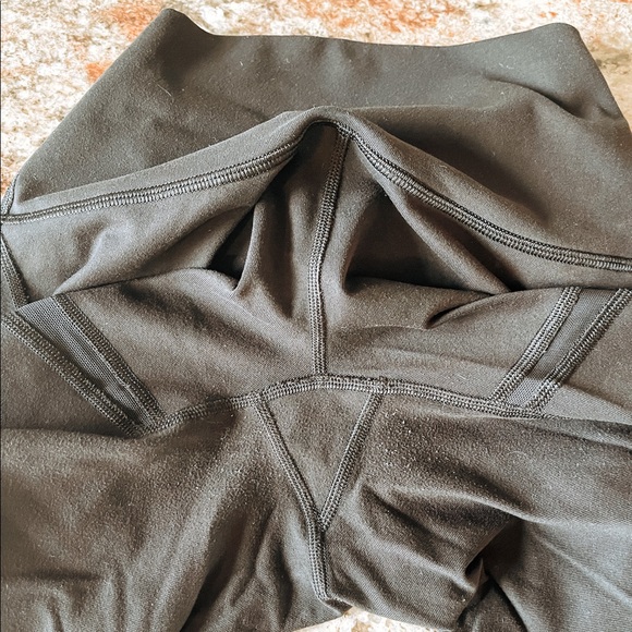 Lululemon Wunder Under Hi-Rise Tech Mesh Black Leggings - Picture 4 of 6